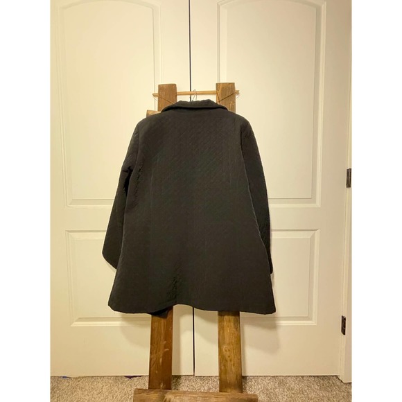 Gallery Woman Plus Size 14/16 Black Quilted Jacket - Picture 5 of 5
